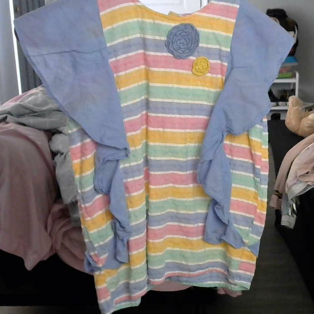 Spring/Summer Rainbow Flower Tank Top